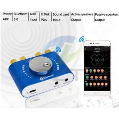 Amplificator statie Sinilink Bluetooth 5.0 20W Stereo