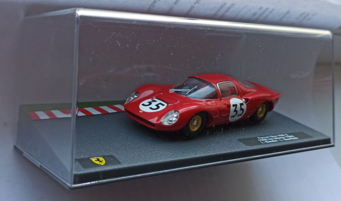 Macheta Ferrari Dino 206 S 1000km Monza 1966 - Bburago/Altaya 1/43