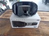 Ochelari Motocross FLY Racing Focus Alb/Negru, Lentila Clara, Anti-aburire, Anti-zgarieturi, Protectie UV, Camp Vizual Larg