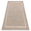 Covor SISAL BOHO 46201051 Cadru bej, 80x150 cm