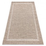 Covor SISAL BOHO 46201051 Cadru bej, 160x230 cm