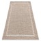 Covor SISAL BOHO 46201051 Cadru bej, 80x150 cm