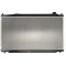 Radiator racire Honda Jazz, 07.2008-12.2011, motor 1.2, 66 kw; 1.4, 74 kw, benzina, cutie manuala, cu/fara AC, 718x351x16 mm, aluminiu brazat/plastic