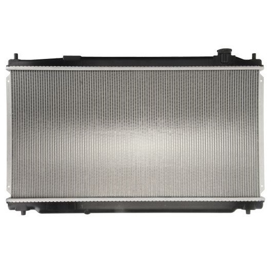 Radiator racire Honda Jazz, 07.2008-12.2011, motor 1.2, 66 kw; 1.4, 74 kw, benzina, cutie manuala, cu/fara AC, 718x351x16 mm, aluminiu brazat/plastic