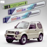 Cumpara ieftin Ștergătoare Suzuki Jimny FJ 1998-2018 | Set Față și Spate Hibrid &ndash; TeamCar&reg;