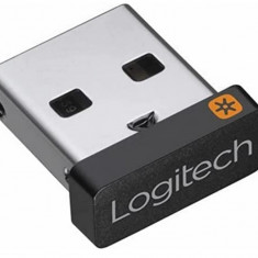 Receptor Logitech Unifying USB, negru - RESIGILAT