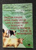 STRUCTURI FURAJERE OPTIME PENTRU VACI DE LAPTE SI TINERET TAURIN - Sabadeanu, Veverca