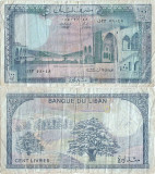 1983 , 100 livres ( P-66c.1 ) - Liban