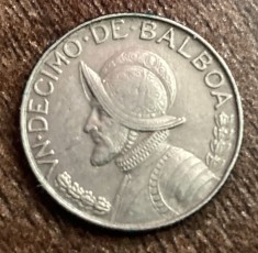C50 - Moneda foarte veche - Panama - 1/10 - decimo balboa - 1966