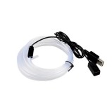 Banda auto LED RGB, conectare USB cu telecomanda pe fir, IPF