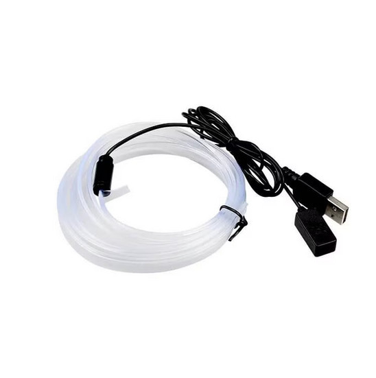 Banda auto LED RGB, conectare USB cu telecomanda pe fir