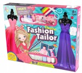 Cumpara ieftin Set creativ pentru viitorul designer de moda, Fashion tailor, Multicolor, Oem