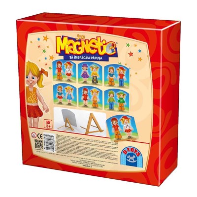 Joc magnetic sa imbracam papusa clasic foto