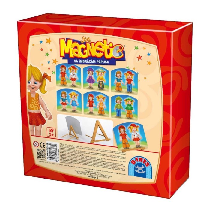 Joc magnetic sa imbracam papusa clasic