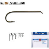 Carlig CIRLIG R43 BRONZ,FORJAT,PT. MUSCA nr.12, Mustad