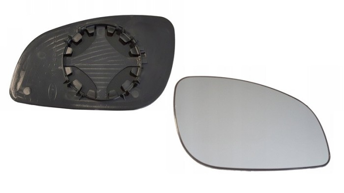 Geam oglinda Opel Signum, 06.2003-08.2008, Opel Vectra C, 09.2001-09.2008, Dreapta, Crom, Fara incalzire, Convex, BestAutoVest 1207196; 1428700; 6425