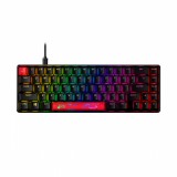 HP HYPERX ALLOY 65 RED KEYBOARD RGB, &quot;4P5D6AA#ABA&quot; (timbru verde 0.8 lei)
