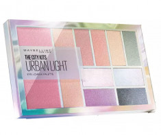 Paleta multifunctionala pentru pleoape si pometi Maybelline New York City Kits, Urban Light, 12 g foto