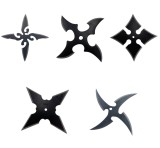 Set 5 Stele Ninja Diferite Forme Shuriken Shaken