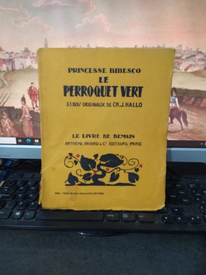 Princesse Bibesco, Le perroquet vert, 33 bois de Ch.J. Hallo, Paris 1928, 047 foto