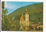 Carte Postala veche Romania - Brasov, Biserica Neagra, circulata 1974