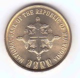 Moneda Macedonia 1 Denar 2000 - KM#27 UNC ( mule - fata KM#9, revers KM#2 ), Europa