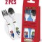 Set de tacamuri din inox pentru copii Super Mario