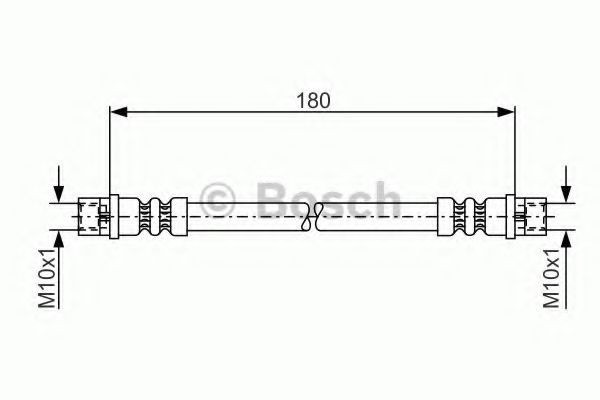 Conducta / cablu frana VW PASSAT Variant (3B6) (2000 - 2005) BOSCH 1 987 476 018