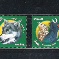 ROMANIA 2011 - FAUNA DIN REZERVATII NATURALE, MNH - LP 1909