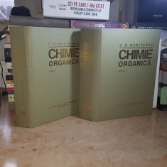 C.D. NENITESCU - CHIMIE ORGANICA ( 2 VOL. ) , EDITIA A VIII-A , 1980 *