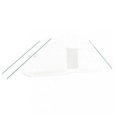 Cumpara ieftin Sera cu cadru din otel, alb, 12 m&sup2;, 6x2x2,85 m