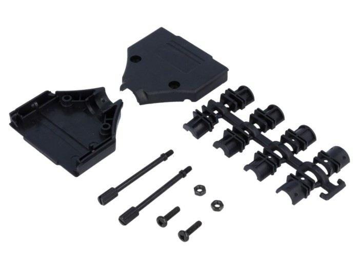 Carcasă D-Sub 25pin și HD 44pin, plastic