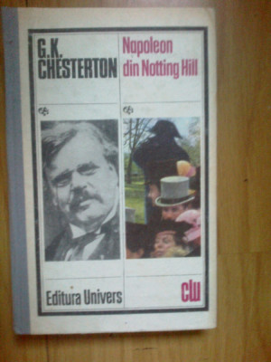 a4b G. K. Chesterton - Napoleon din Notting Hill foto