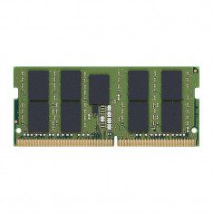 Memorie server Kingston 32GB DDR4 3200MHz ECC Unbuffered SODIMM CL22 2Rx8 1.2V 260-pin 16Gbit Hynix C foto