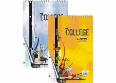 Bloc notes A4 Arhidesign matematica 80file 70g/mp College foto