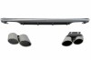 Difuzor Bara Spate Audi A3 8V Hatchback Sportback (2012-2015) S3 Design cu Ornamente Evacuare Performance AutoTuning, KITT
