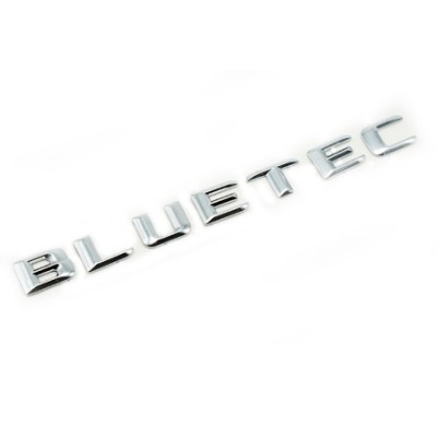 Emblema Bluetec spate portbagaj Mercedes foto