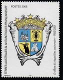 Taaf 2005 - Colonii franceze , Istorie , Stema , dantelat , MNH ,Mi.570, Nestampilat