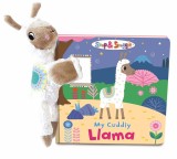 Lama Mea Dragalasa in Cutie - animalut de plus si carticica in limba engleza