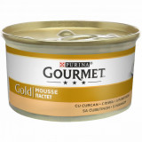 Cumpara ieftin Gourmet Gold Mousse cu Curcan, 85 g