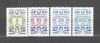 Turcia.1986 Timbre de serviciu-Ornamente ST.171, Nestampilat