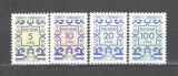 Turcia.1986 Timbre de serviciu-Ornamente ST.171