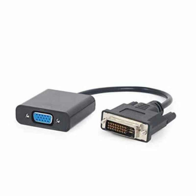 DVI to VGA Adapter GEMBIRD A-DVID-VGAF-01 Black foto