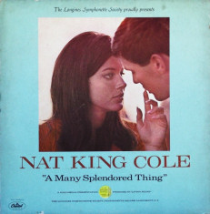 Vinil Nat King Cole ? A Many Splendored Thing (G+) foto