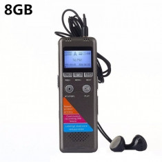 Reportofon Profesional iUni SpyMic REP01, 8Gb, MP3 Player foto