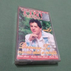 CASETA AUDIO TINU VERESEZAN VOL 5 DOAMNE TU NE-AI DAT O VIATA RARA!! ORIGINALA