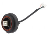 Conector USB B Soclu 4 PIN Rotire USB Buccaneer IP68