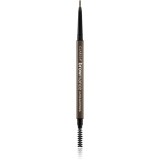 Claresa Browmance creion spr&acirc;ncene precise cu pensula culoare 03 Deep Brown 0.07 g