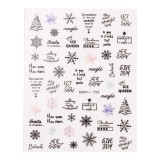 Cumpara ieftin Abtibild Unghii SensoPRO Milano - Winter Magic