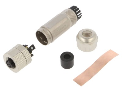 Conector M12 mamă 8 pini IP65 foto